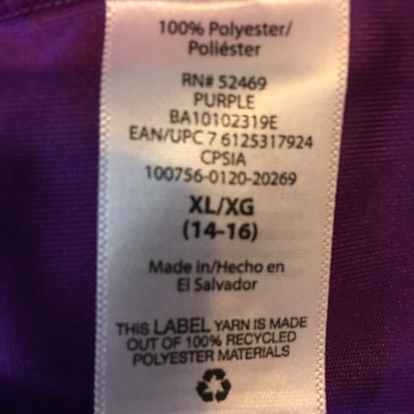 PURPLE ATHLETIC GRAPHIC T-SHIRT - Picture 5 of 9